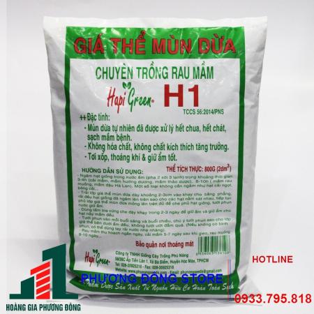 Đất H1 chuyên trồng rau mầm